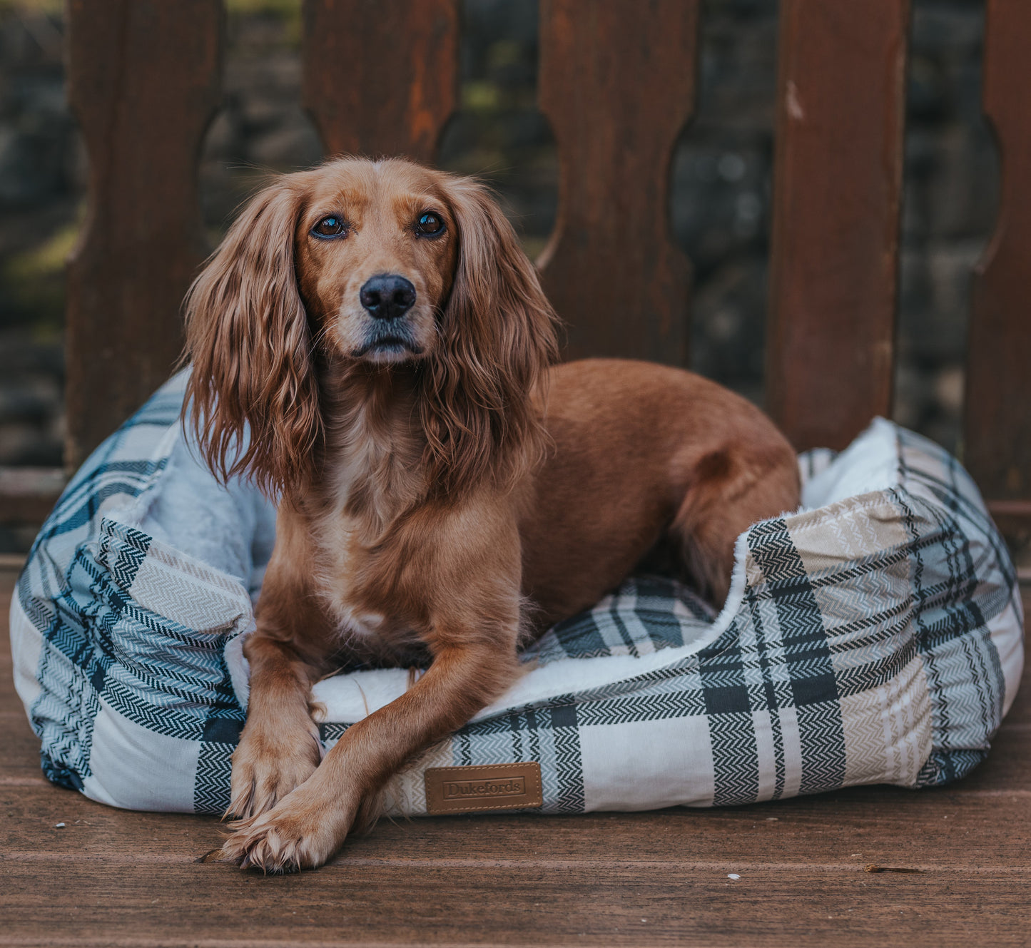 Tartan Dog Bed | Emerald Isles