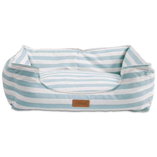 Striped Dog Bed | Blue | Royal Ivory - Dukefords