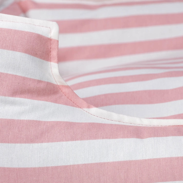 Striped Dog Bed | Pink | Royal Ivory - Dukefords