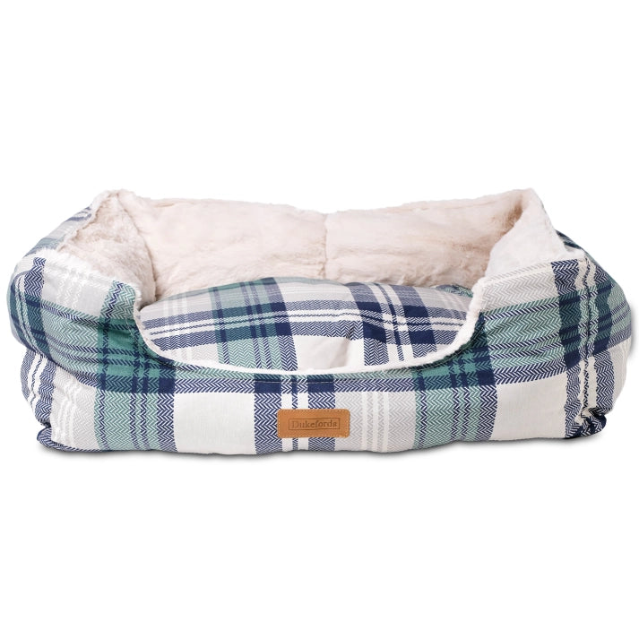 Tartan Dog Bed | Emerald Isles - Dukefords