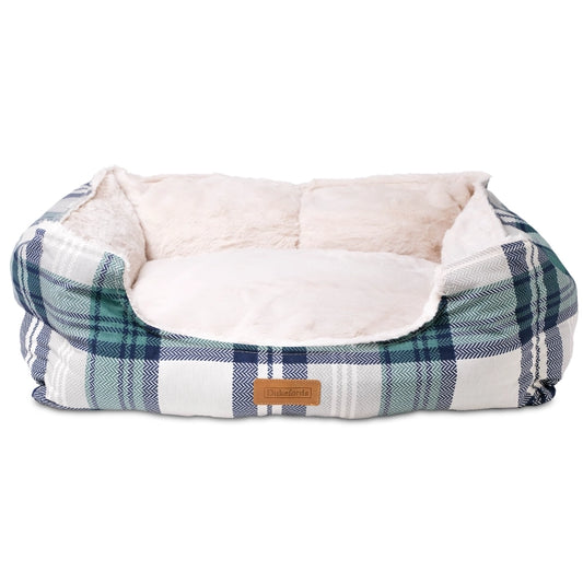 Tartan Dog Bed | Emerald Isles - Dukefords